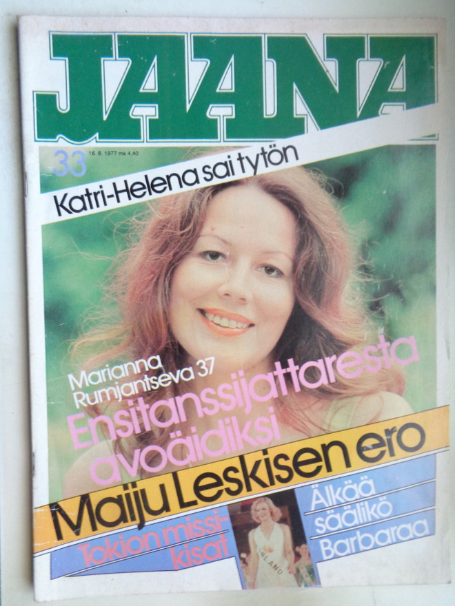 Jaana Nro 33/1977 (23.1)