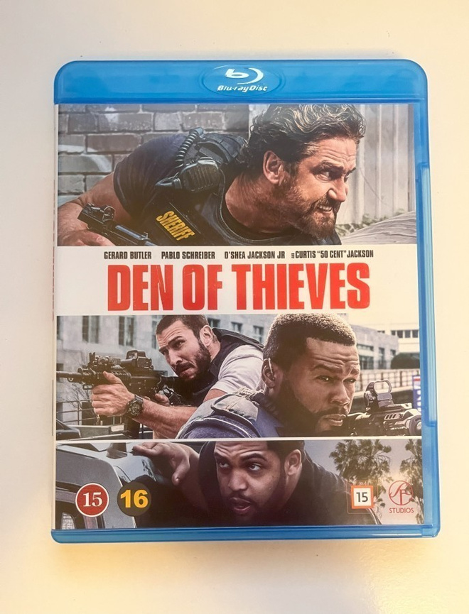 Den of Thieves (Blu-ray) Gerard Butler (2018)