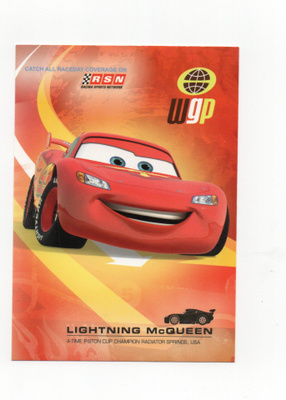 DISNEY... CARS °°SALAMA McQueen°° -KORTTI /(Pixar)