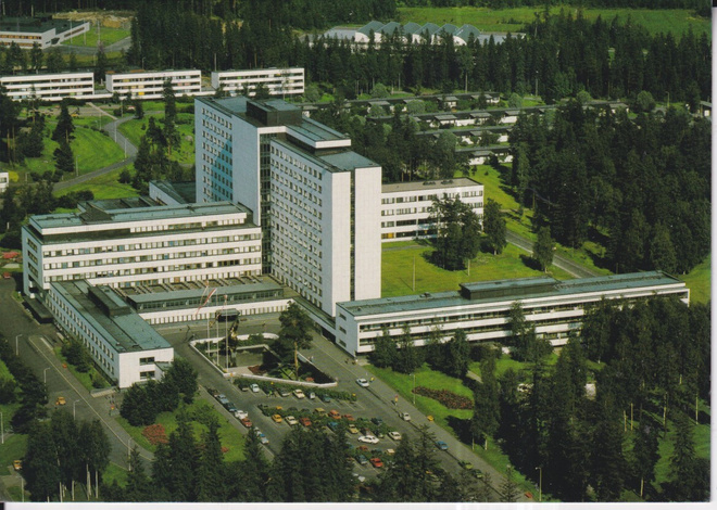 Tampere, Keskussairaala. ilmkuva ,    e66