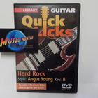 QUICK LICKS HARD ROCK, STYLE: ANGUS YOUNG UUSI DVD - pikkukuva 1