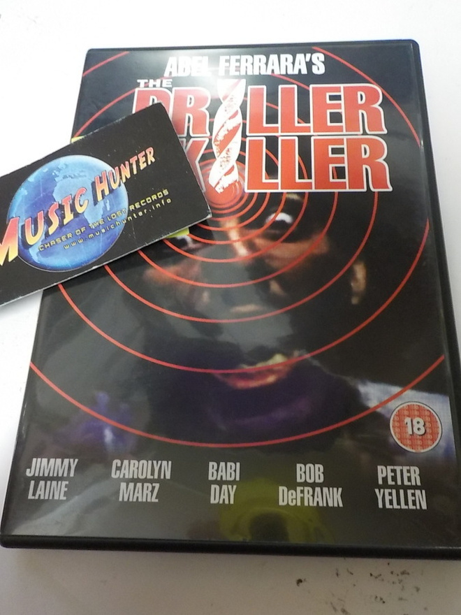 THE DRILLER KILLER DVD (W)