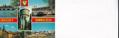 Vammala, vaakuna, sommittelmakortti     b699