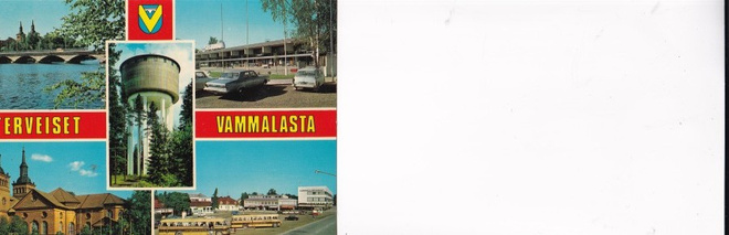 Vammala, vaakuna, sommittelmakortti     b699
