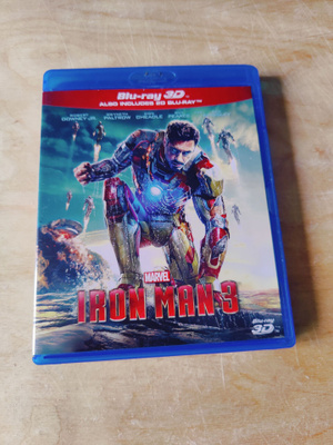 Iron Man 2D & 3D-bluray