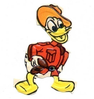 WANHA DISNEY / Aku Ankka metsänvartijana. 1960-l.
