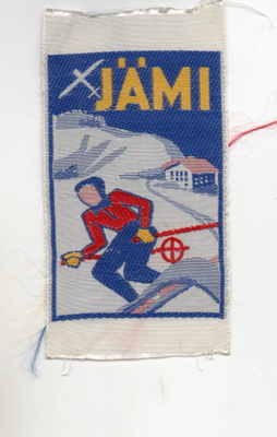 Jämi: Matkailu /hihamerkki (kangasta)
