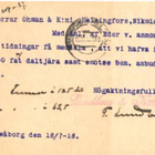 FIRMA.K OULU CARTE POSTALE ENVOYEE DE SUOMI FINLAND - pikkukuva 2