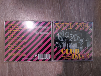Twisted Sister – Club Daze Vol. 1 (The Studio Sessions) CD