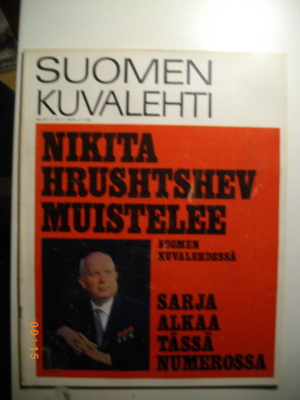 Suomen Kuvalehti Nro 47/1970 (27.1)