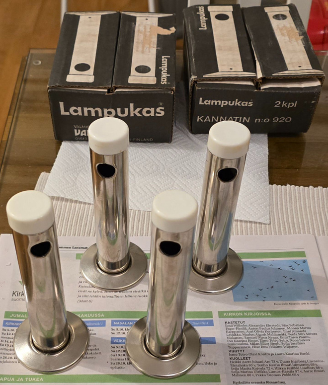käyttämättömät Lampukas / Valinte Oy Kannatin n:o 920