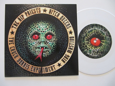 The Chuck Norris Experiment Alice Cooper 7" sinkku Valkoinen