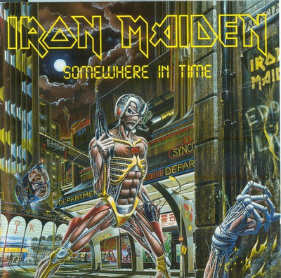 Iron Maiden - Somewhere In Time (CD) VG+!! Remastered -98