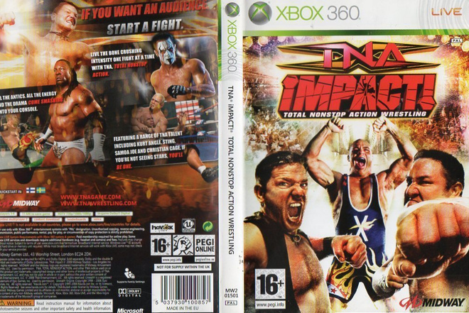 Tna Impact - Total Nonstop Action Wrestling	(26 007)	k			XBO