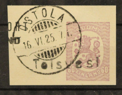 # 23319 # Pp Toisvesi + Ostola - M-17 leike