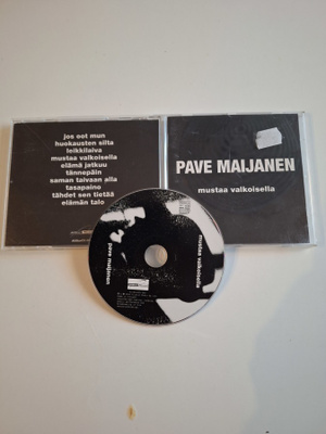 Pave Maijanen-Mustaa Valkoisella