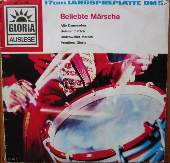 EIN GROSSES MILITÄRORCHESTER: Beliebte Märsche - 7" EP