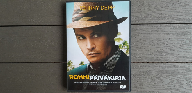 DVD: Rommipäiväkirja / The Rum Diary (Johnny Depp 2011)