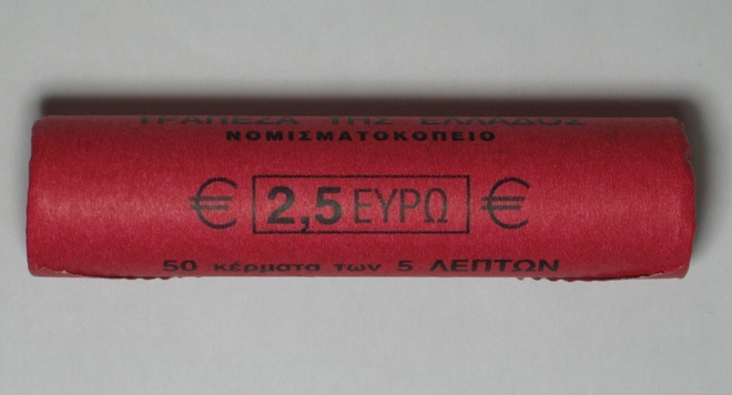 2003 Kreikka 5c  rulla UNC