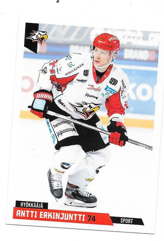 2019-20 CardSet #141 Antti Erkinjuntti Sport