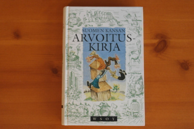 Suomen kansan arvoituskirja.5.P.1990.Sid.Kk.Hieno!