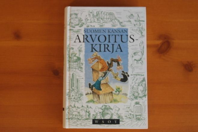 Suomen kansan arvoituskirja.5.P.1990.Sid.Kk.Hieno!