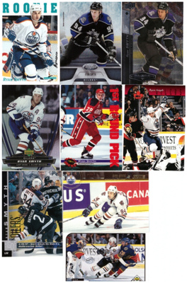 9 x RYAN SMYTH Oilers, Kings