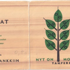 Tampere, Tampereen Säästöpankki ,taittokortti , b604 - pikkukuva 1