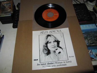 Seija Simola 7" Jos katsot silmiini/Nääthän unta puolestain