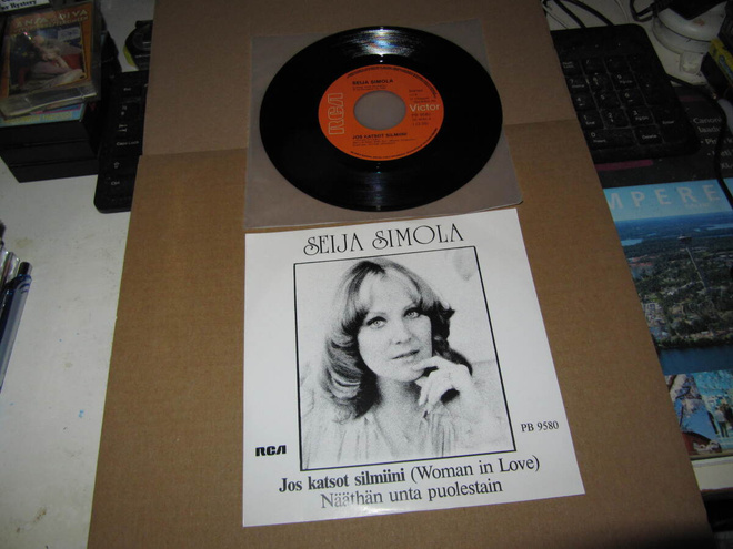 Seija Simola 7" Jos katsot silmiini/Nääthän unta puolestain