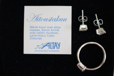 ALTAY korusetti, 925 hopea