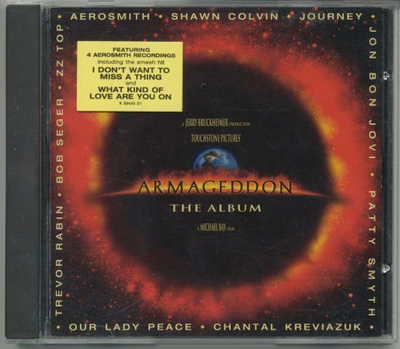 ARMAGEDDON (The Album) O.S.T. - 1998 US CD - Aerosmith ym.