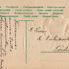 Vanha joulukortti-enkeli ja kynttilät, koho - pikkukuva 2
