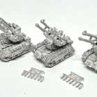 Epic 40K - 3kpl Imperial Guard Hydra Tank [S29] - pikkukuva 2