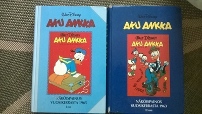 Aku Ankka Näköispainos vuosikerrasta 1965 osa 1