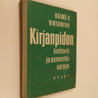 Väinö V. Virtanen : Kirjanpidon tehtäviä ja esimerkkisarjoja - pikkukuva 1