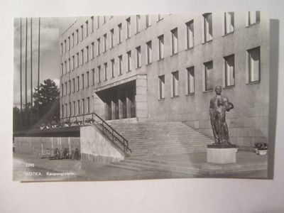 VANHA Postikortti Kotka 1950-l Alkup.Mallikappale