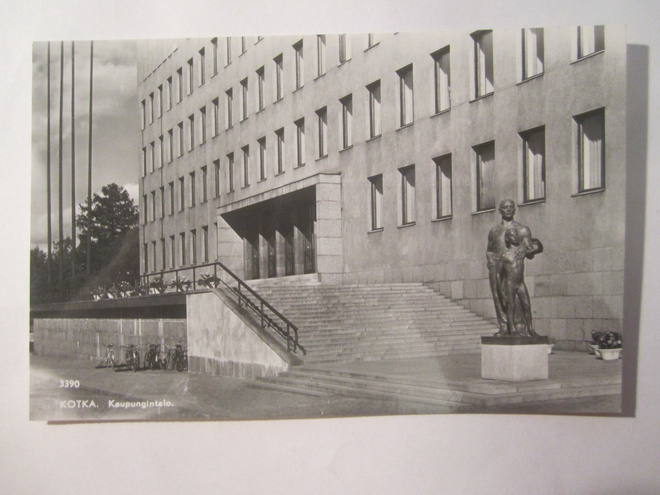 VANHA Postikortti Kotka 1950-l Alkup.Mallikappale