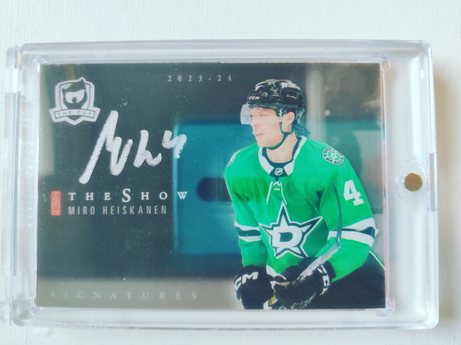 Miro Heiskanen - 23-24 The Cup The Show Black Auto