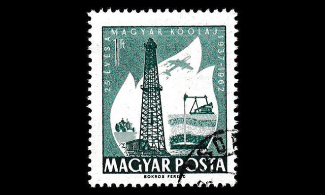 Unkari 1872 o Öljyteollisuus 25v (1962)