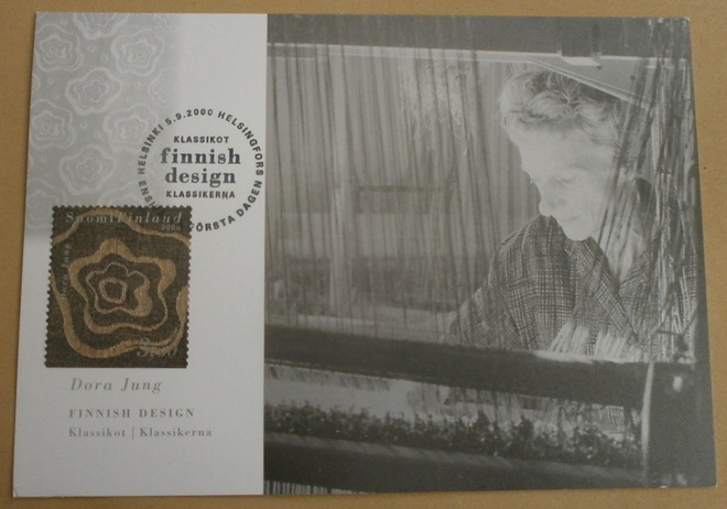 Dora Jung. Finnish Design maksikortti, EP 5.9.2000