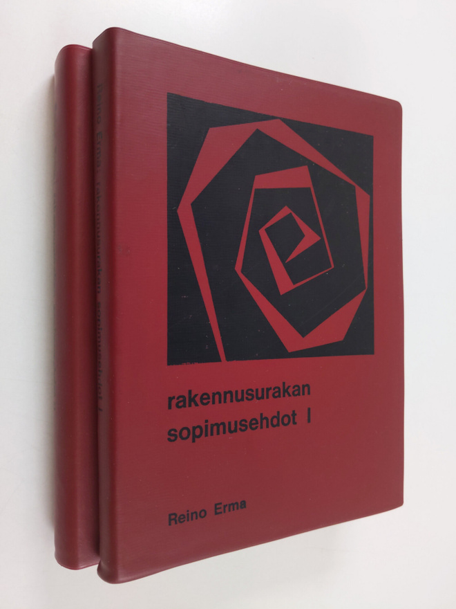 Reino Erma : Rakennusurakan sopimusehdot 1-2