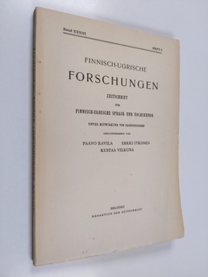 Finnisch-ugrische Forschungen XXXIII, 3