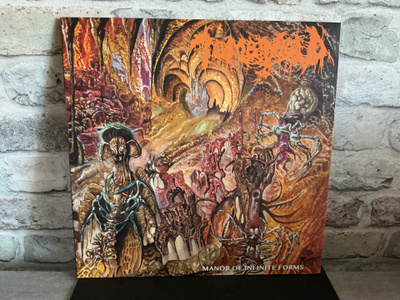 TOMB MOLD: Manor Of The Inite Forms Lp levy