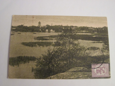 VANHA Postikortti Tammisaari 1923