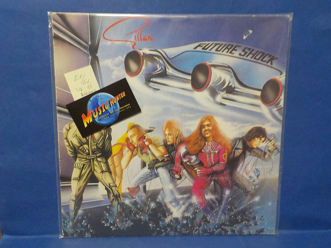 GILLAN - FUTURE SHOCK EX/EX UK -88 2ND PRESS LP