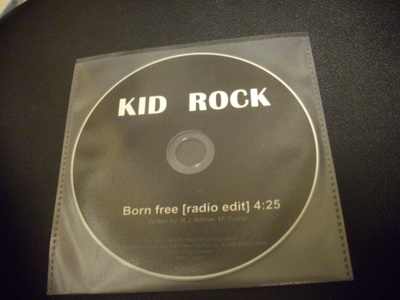 KID ROCK: Born Free (radio edit) CDS ( Sis.postikulut )