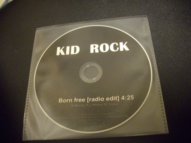 KID ROCK: Born Free (radio edit) CDS ( Sis.postikulut )
