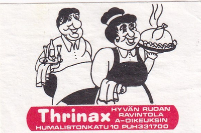 Thrinax, Humalistonkatu 10 .    s67