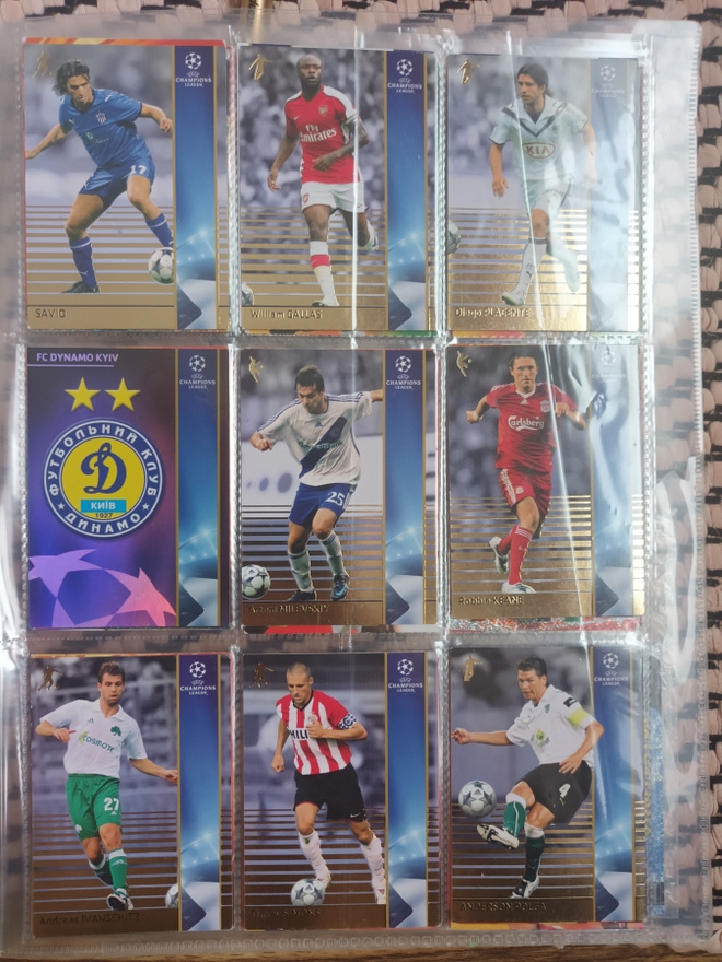 Panini UEFA Champions League 2008-2009 4€/kpl